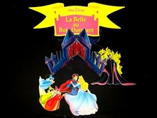 LA BELLE AU BOIS DORMANT  rare plv mobile cinema neuf d'epoque