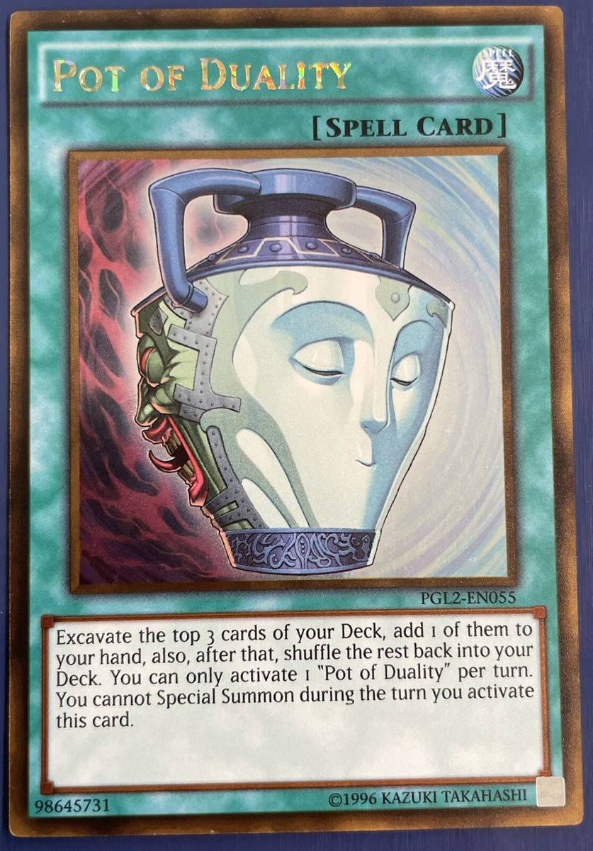 Yu-Gi-Oh! Pot Of Duality – Gold Rare 1st Edition Aus Premium Gold: Return Of The Bling
