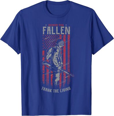 Honor The Fallen Thank The Living Memorial Day  Unisex T-Shirt