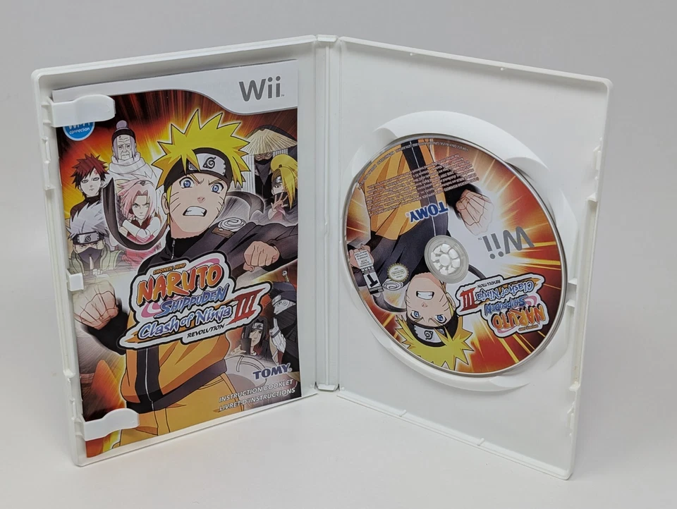 Naruto Shippuden: Clash of Ninja Revolution 3 - Nintendo Wii Cib Complete - Image 3 of 3
