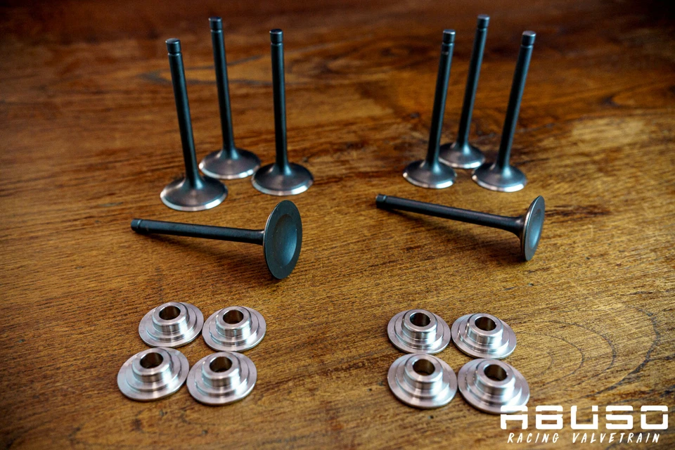 Kawasaki GPZ1100 Z1000 Oversized Intake + Exhaust Valves + Titanium Retainers — 第 2/2 张图片