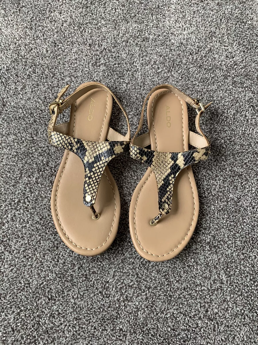 Aldo Snakeskin Sandals size 7