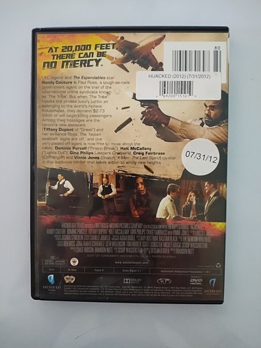 Hijacked - Randy Couture (DVD, 2012) 💥💥💥 - Picture 2 of 2