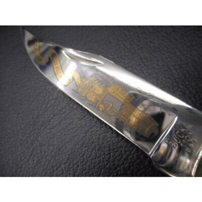 Buck folding Knife custom HH Buck 110 with serial number Buck folding Knife custom HH Buck 110 with serial number
