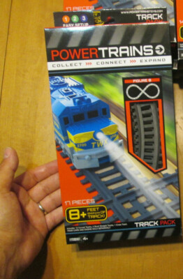 POWER TRAINS FIGURE 8 TRACK PACK COLLECT CONNECT EXPAND NEW SEALED JAKKS Pacific