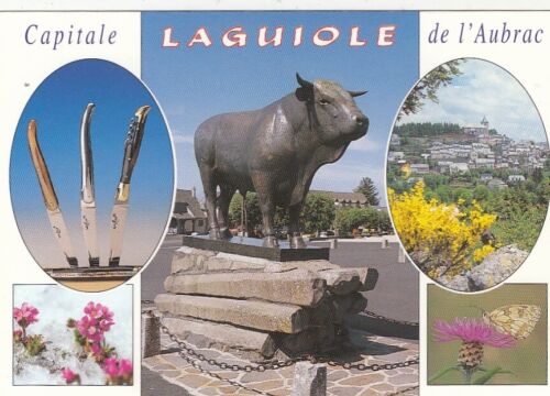 Lagiole (Aveyron) cartolina multiimmagine ngl G1535 - Foto 1 di 2