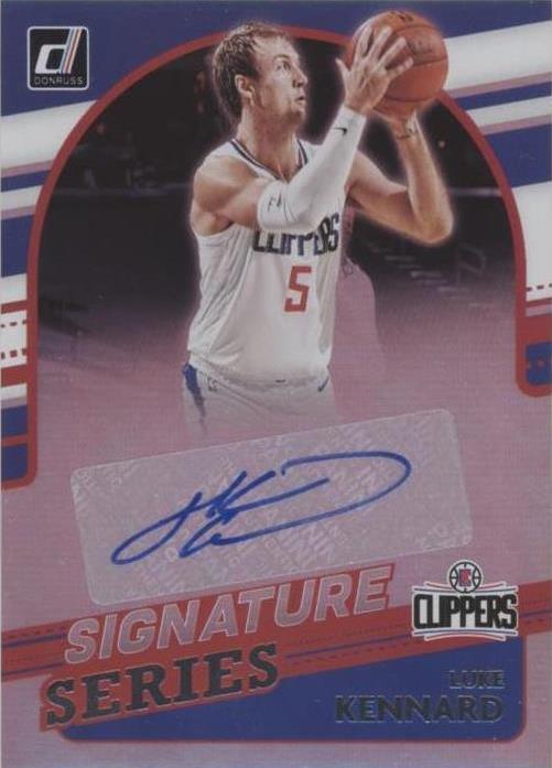 その他 2021-22 NT Luke Kennard patch auto 25/25 2021-22 Panini National Tresures Luke Kennard Clippers Patch