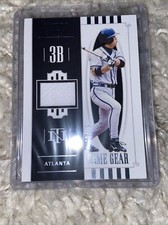 2021 Panini National Treasures Baseball Chipper Jones Game Gear /99