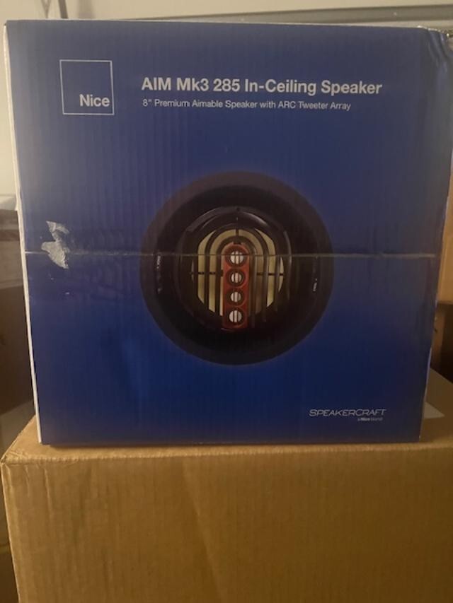 SpeakerCraft AIM285-MK3 AIM8 FIVE Series 2 8" 2-Way In-Ceiling REDUCED SPECIAL!!