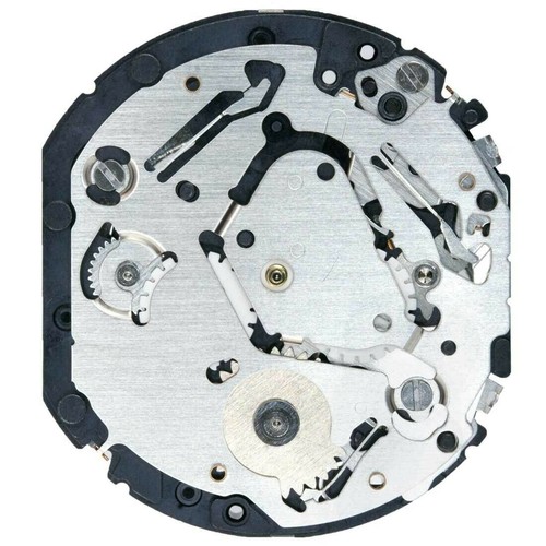 3-Eye 6-Hand Quartz Movement Date@6 Day@3 For Hattori Epson TMI VX9J VX9JE Watch - Foto 4 di 6