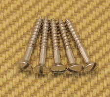 001-8371-049 Fender 6X1 Slotted '52 Style Bridge Strap Button Mounting Screws