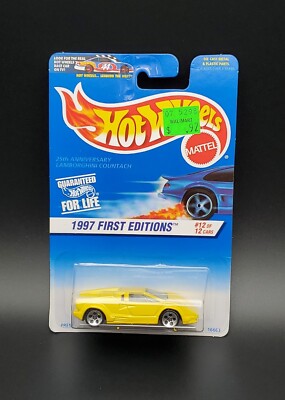 Hot Wheels - Lamborghini Countach 25th Anniversary 1997 First