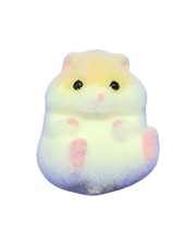 Orange/White (Laying On Back) Hamster Animal USB Cable Bite Protector Holder