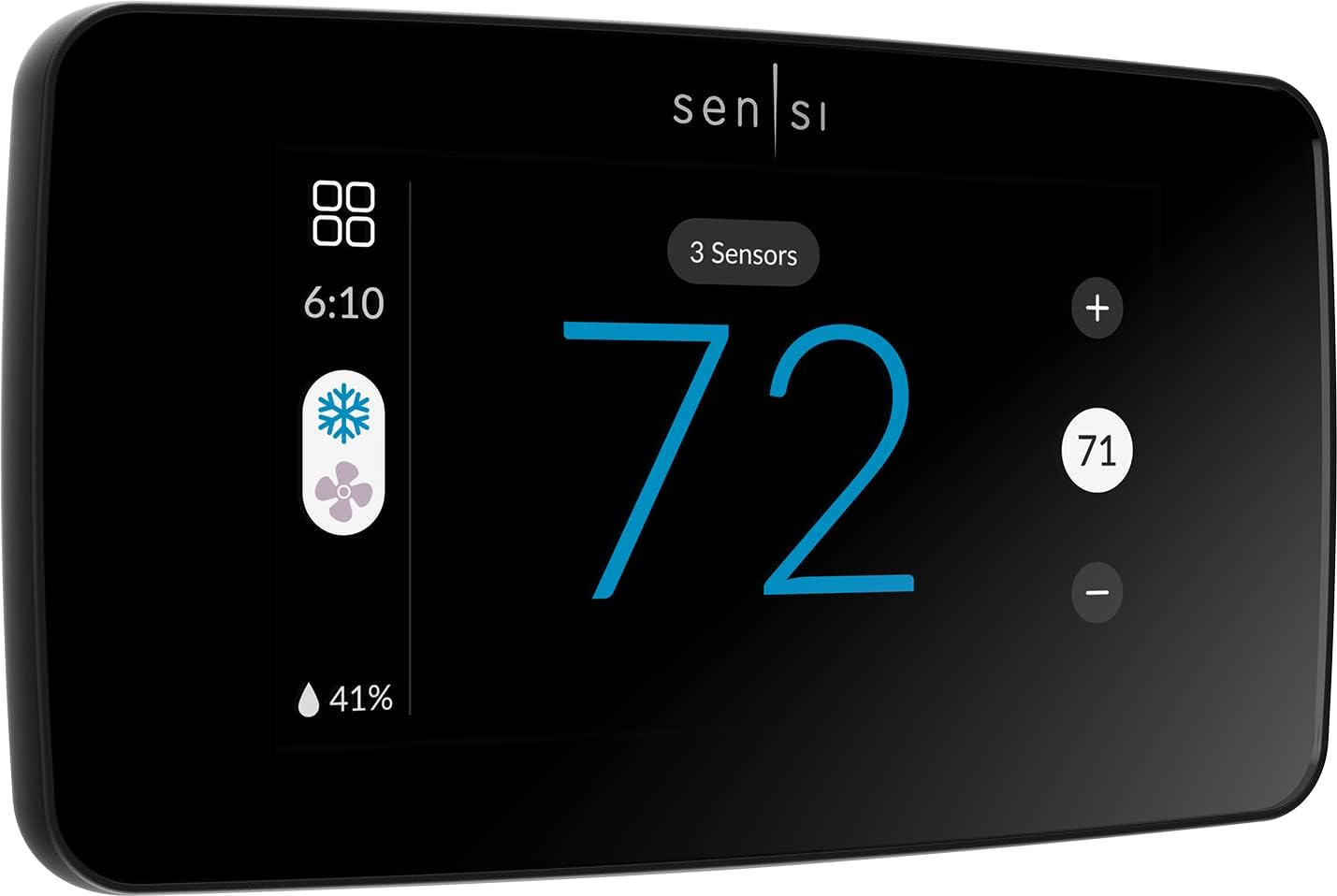Sensi Touch 2 Smart Thermostat with Touchscreen Color Display, 100 Years of Expe
