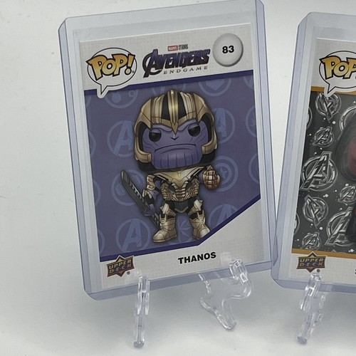 Funko Pop Marvel Upper Deck Card Lot Of 4 Avengers Bad Guys Common Set #6 NM/M - Picture 2 of 10