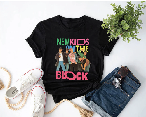 NKOTB Shirt, New Kids On The Block T-shirt, Classic Rock Concert Tee - Picture 2 of 5
