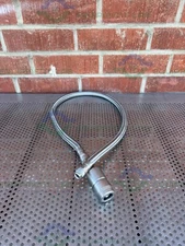 Unbranded Stainless Steel Braided Hose 52" w/ Quick Release Fitting