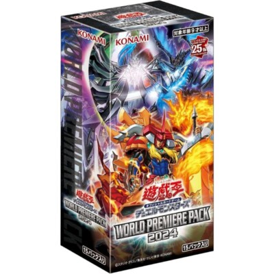 best yugioh booster boxes to buy 2024 Konami Yu-Gi-Oh! OCG World Premiere Pack 2024 Booster Pack Box TCG JAPAN
