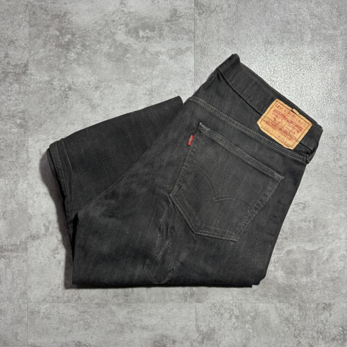 Japan Levi Black Straight denim Levi's 560 W34 L30 limited