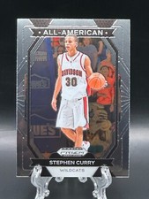 Stephen Curry 2024 Panini Prizm Draft Picks All-American Insert #13 Davidson