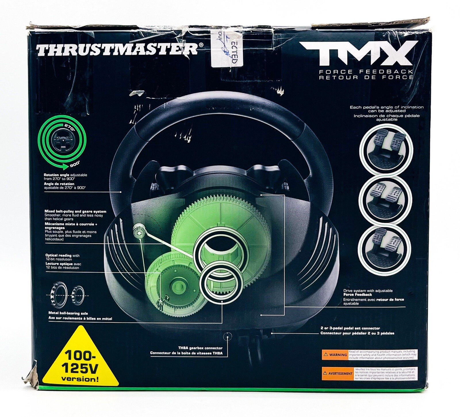 Thrustmaster TMX Force Feedback Racing Wheel, Xbox Series XS / Xbox