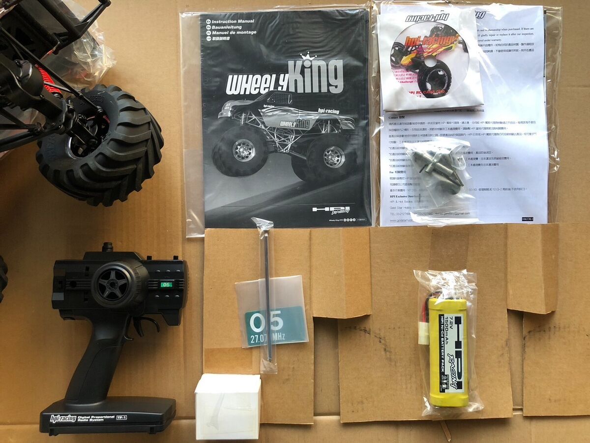 HPI Wheely King 1/12 wheelie monster truck RTR(10823) | eBay HPI Wheely King 1/12 wheelie monster truck RTR(10823) | eBay
