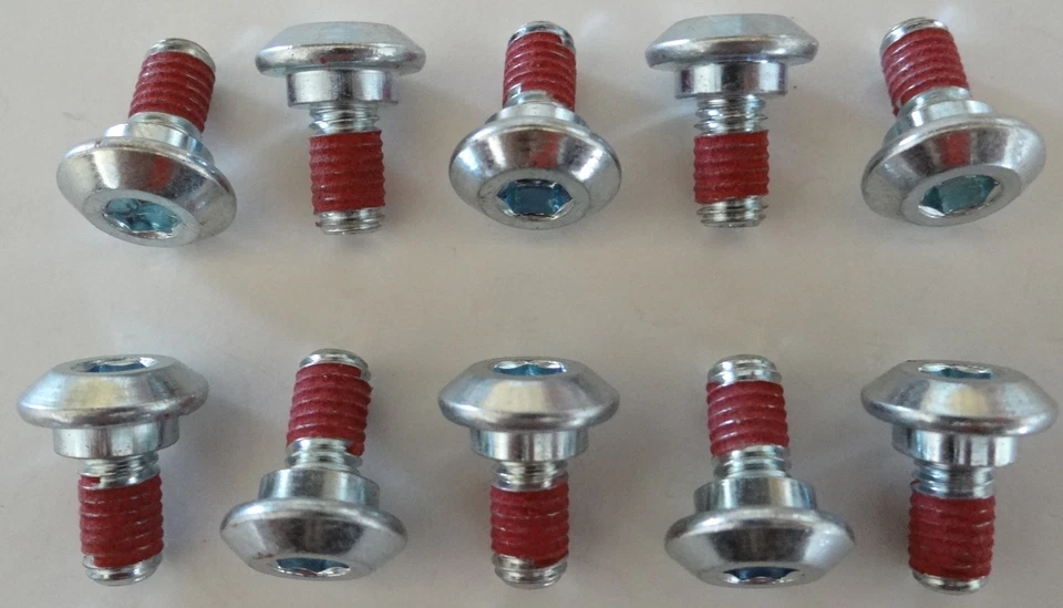 10PC M6 ROTOR BOLT KIT KAWASAKI KX 65 85 100 DISK BRAKE BOLT SET FRONT AND REAR - Image 2 of 4