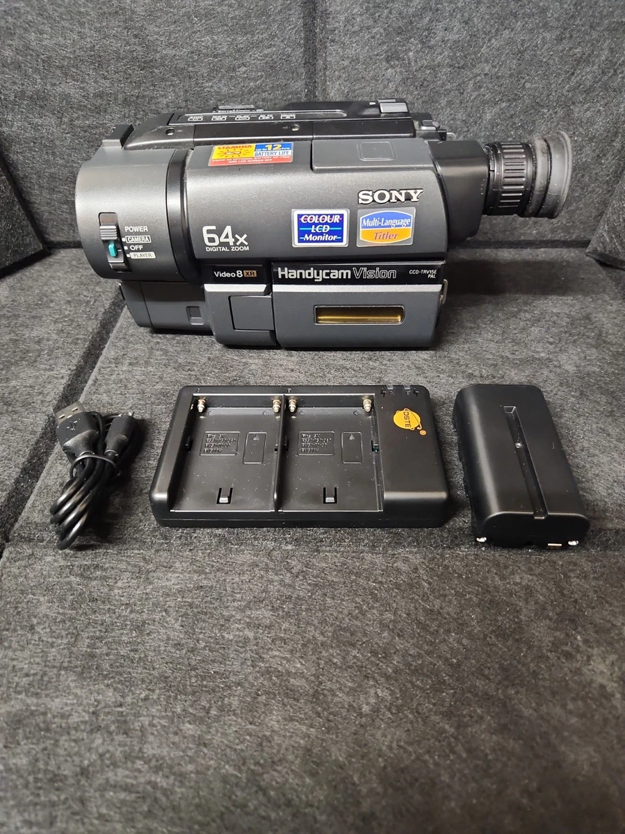 ビデオカメラ SONY Video8 HANDYCAM Vision CCD-TRV47 Sony Sony Handycam Vision Video 8 Camcorders | eBay