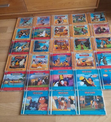 YAKARI Kinder Hörspiel CD Sammlung/Konvolut mit 28 CD's !