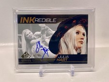 2025 Upper Deck AEW SP Signatures JULIA HART Inkredible Auto /99