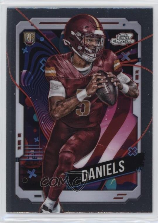 2024 Topps Cosmic Chrome Rookies Jayden Daniels #196 4k5