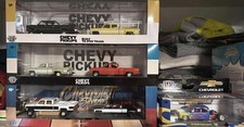 M2 Machines 1:64 Diecast Chevy Pickups/Silverado Lot 1973 Cheyenne Super 10