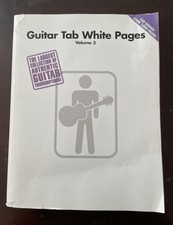 Guitar Tab White Pages Volume 3 150 Note-for-Note Transcriptions Rock ...