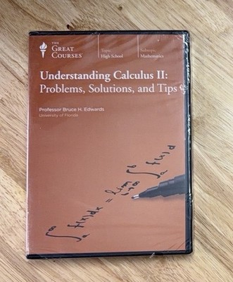 Understanding Calculus II Problems, Solutions & Tips  (DVD, 6-Discs) NEW SEALED