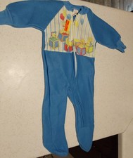 Vintage ONE ZEE 12 MONTH OLD PAJAMA 1 PIECE OUTFIT DR. DENTON'S