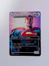 Superman, Man of Steel (Avacyn Angel of Hope) Custom MTG Card | Semi-Gloss DC