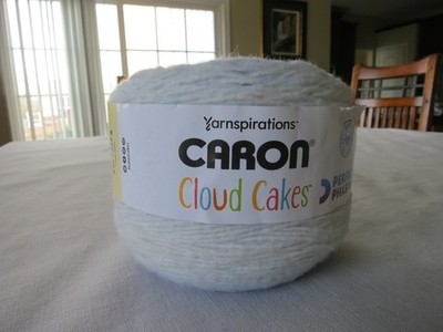 One (1) Skein of Yarnspirations Caron Cloud Cakes Knitting Yarn, Color Royal