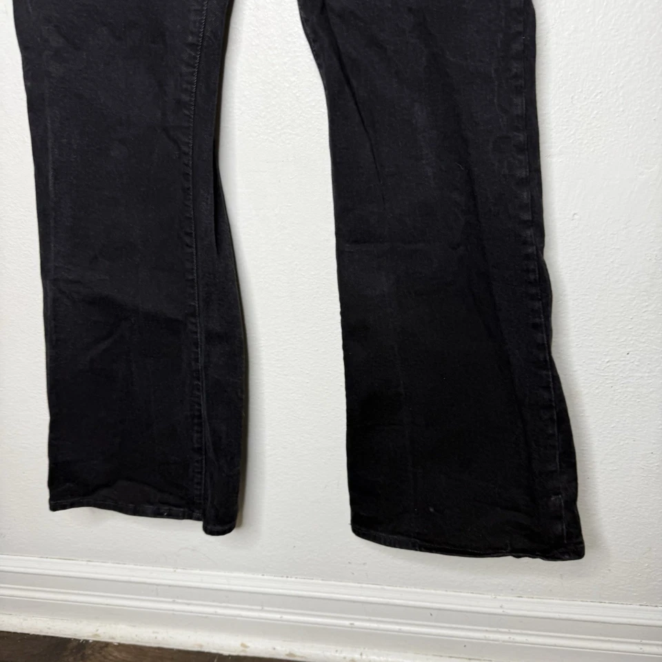 Madewell The Perfect Vintage Black Flare Jean Women’s 29 - Image 3 of 4