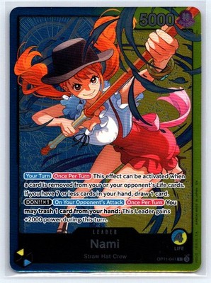 nami Nami #OP11-041 Learn Together Deck Set | eBay