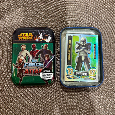NEU OVP Star Wars Force Attax Serie 5 Mini Tin Box