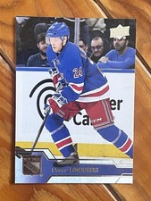 Oscar Lindberg 16-17 Upper Deck Series Two Base Common #376 New York Rangers