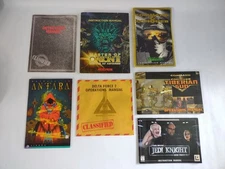 Lot of 7 Vintage PC Game Manuals, Please Read The Description 
