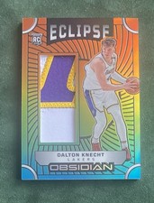 2024-25 OBSIDIAN Dalton Knecht ( LOS ANGELES LAKERS ) PATCH JERSEY RC 11/15