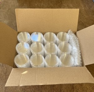 QTY 168 - 40.6 mm US MINT SILVER AMERICAN EAGLE COIN CAPSULES - NO COINS