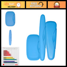 Travel Case Set - 3 Pack for Toothbrush, Razor, Soap - BPA-Free Plastic, Portabl