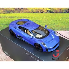 Almost Real 1:18 AR Jaguar C-X75 2015 Diecast Car Model Toy Gift Collection Blue