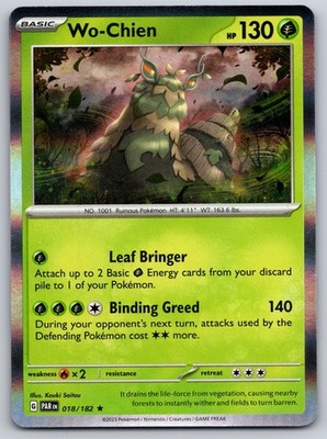 Wo-Chien Holo 018/182 SV04: Paradox Rift Rare MP