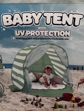 NEW Modern Baby Pop Up Beach Tent UPF 50 UV Protection Sun Shade w/ Carry Bag