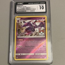 The Pokémon Company Pokémon TCG Naganadel 108/214 Lost Thunder Rev Holo CGC 10 on eBay