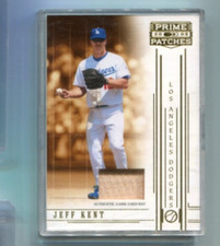 2005 Prime Patches - JEFF KENT - Gold Game Used Bat - DODGERS #d 18/24
